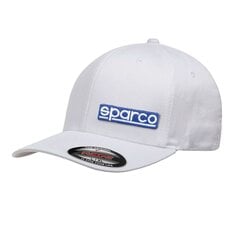 Cepure Sparco FLEXFIT, Balts S/M cena un informācija | Sieviešu cepures | 220.lv