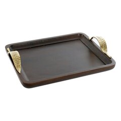 DKD Home Decor paplāte 33 x 28 x 5 cm cena un informācija | Trauki, šķīvji, pusdienu servīzes | 220.lv