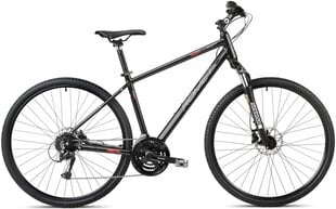 Велосипед Romet Orkan 4 M Lite 28" 2023, черный цена и информация | Велосипеды | 220.lv