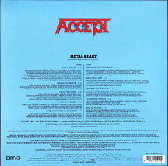 Accept - Metal Heart (LP) cena un informācija | Vinila plates, CD, DVD | 220.lv