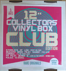 Various - 12" Collectors Vinyl Box Club Edition, 5 x 12'' cena un informācija | Vinila plates, CD, DVD | 220.lv