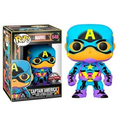 POP figūra Marvel Black Light Captain America cena un informācija | Rotaļlietas meitenēm | 220.lv