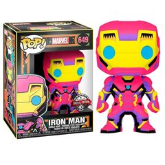 POP figūra Marvel Black Light Iron Man cena un informācija | Datorspēļu suvenīri | 220.lv