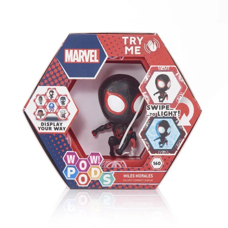 WOW! POD Marvel Miles Morales figūra цена и информация | Rotaļlietas zēniem | 220.lv