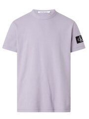 Vīriešu T-krekls CALVIN KLEIN JEANS Badge Waffle Lavender Aura 560076595 cena un informācija | Vīriešu T-krekli | 220.lv
