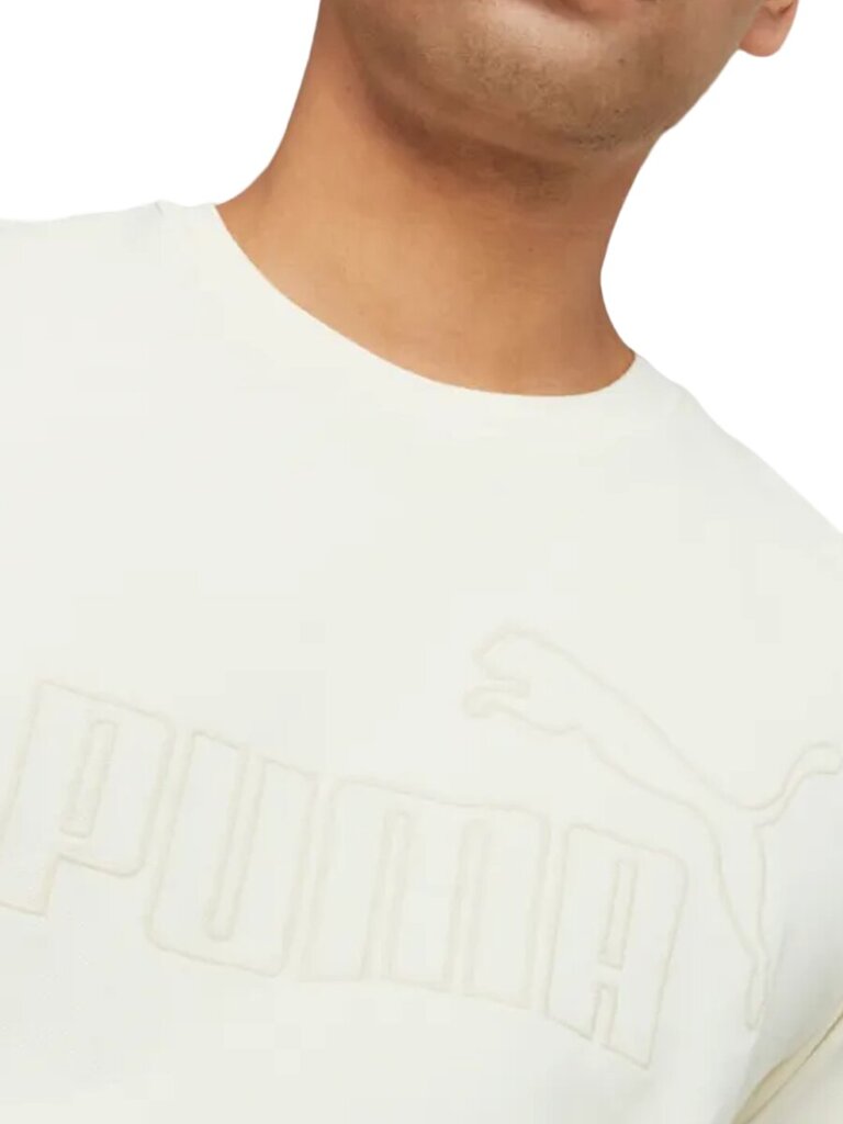 Vīriešu T-krekls PUMA Ess Elevated Pique Tee Pristine 234238726 цена и информация | Vīriešu T-krekli | 220.lv