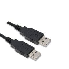 Кабель USB A / USB A, 1.8m USB 2.0 цена и информация | Кабели и провода | 220.lv