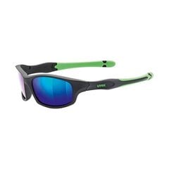 Glasses UVEX sportstyle 507 black mat green 48924-UNIW цена и информация | Женские солнцезащитные очки | 220.lv