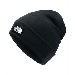 Dockwkr rcyld beanie the north face unisex black nf0a3fntjk31 NF0A3FNTJK31 цена и информация | Женские шапки | 220.lv