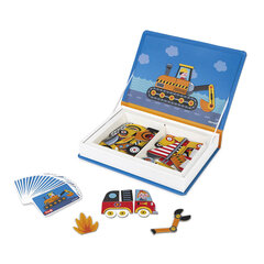JANOD Магнитная книга, Транспорт цена и информация | Развивающие игрушки | 220.lv