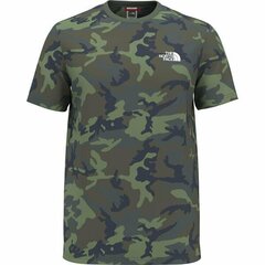 M s/s simple dome tee the north face for men's green nf0a2tx5287 NF0A2TX5287 цена и информация | Мужские футболки | 220.lv