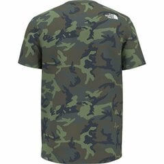 M s/s simple dome tee the north face for men's green nf0a2tx5287 NF0A2TX5287 цена и информация | Мужские футболки | 220.lv