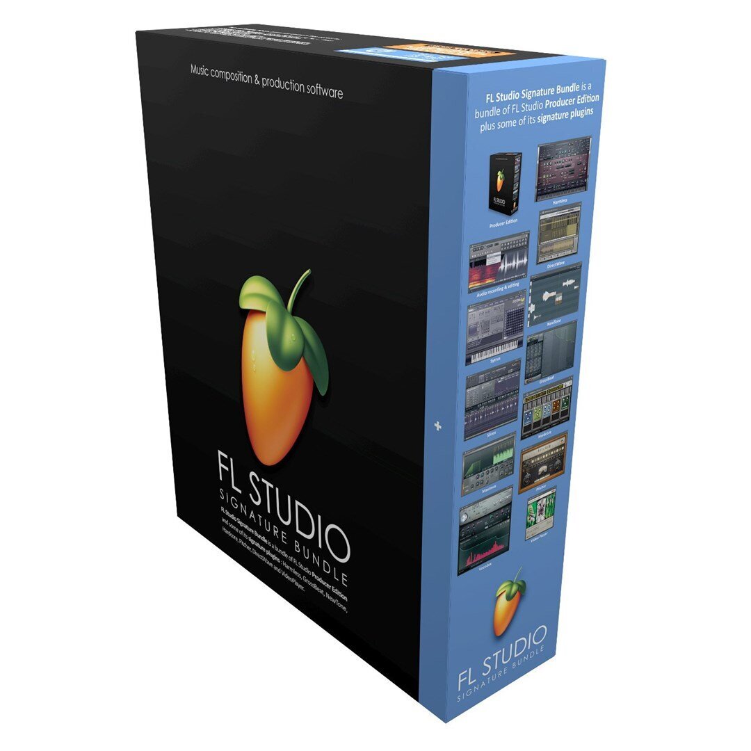 FL Studio 20 — Signature Bundle BOX — программа для создания музыки цена |  220.lv