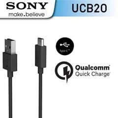 Sony UCB-20, Type-C, 1m cena un informācija | Kabeļi un vadi | 220.lv