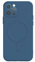 Mocco MagSilicone Soft Back Case Aizmugurējais Silikona Apvalks Priekš Apple iPhone 14 Plus Zils cena un informācija | Telefonu vāciņi, maciņi | 220.lv