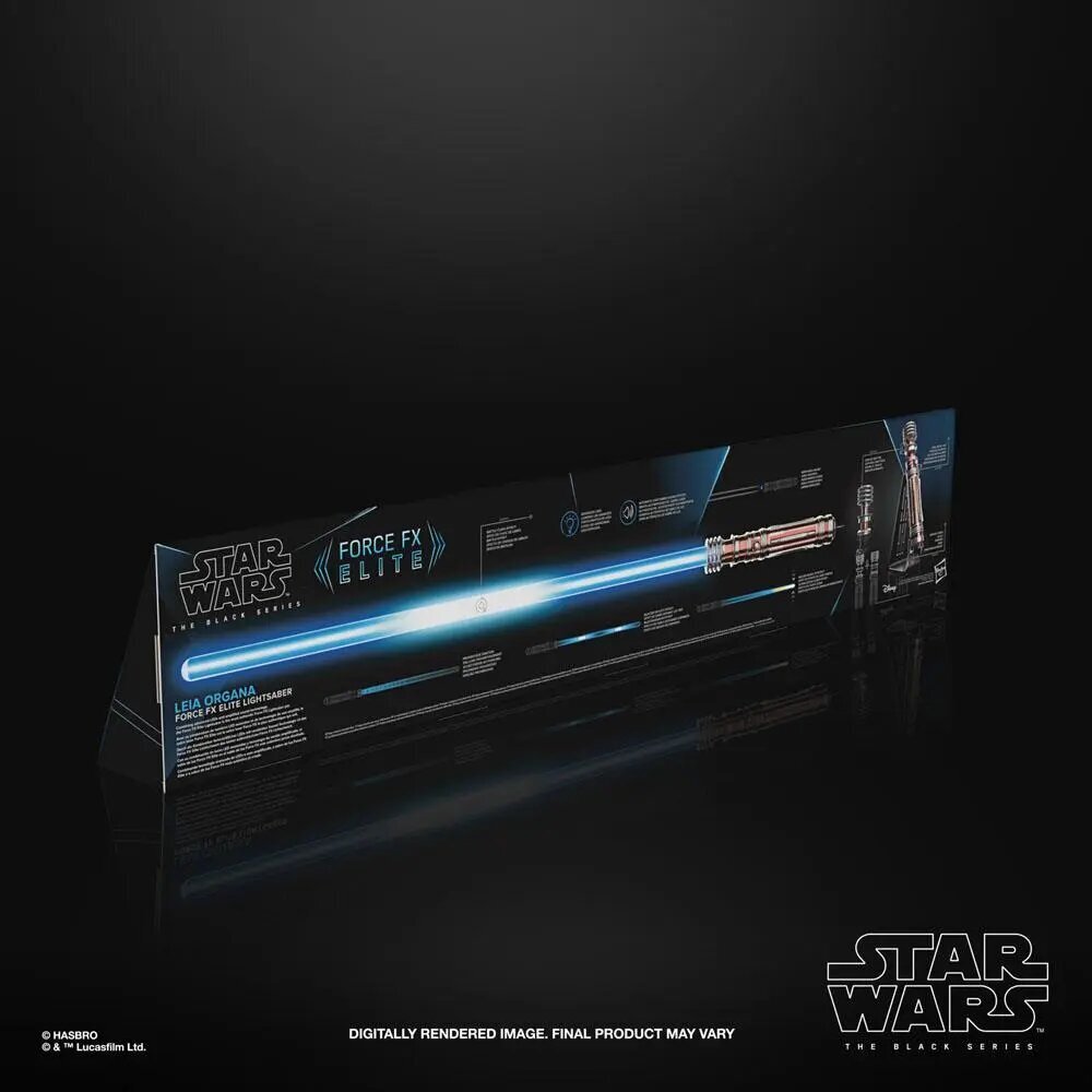 Star Wars IX 1/1 Force FX Elite Lightsaber Leia Organa cena un informācija | Datorspēļu suvenīri | 220.lv