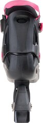 Regulējama izmēra skrituļslidas CoolSlide Nachos, melnas/rozā cena un informācija | Skrituļslidas | 220.lv