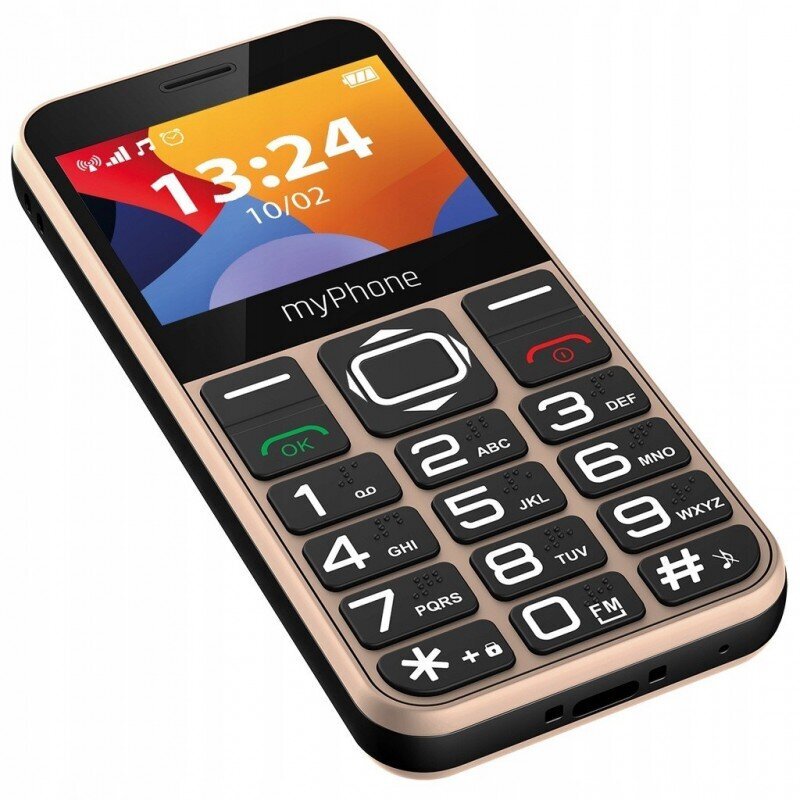 MyPhone HALO 3 zelts цена и информация | Mobilie telefoni | 220.lv