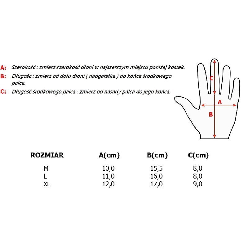 Neoprēna cimdi York, melns/sarkans cena un informācija | Darba cimdi | 220.lv