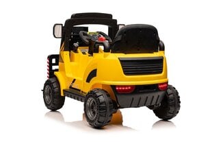 Vienvietīgs elektriskais iekrāvējs bērniem WH101, dzeltens cena un informācija | Bērnu elektroauto | 220.lv