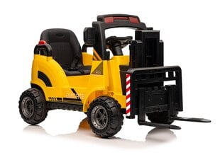 Vienvietīgs elektriskais iekrāvējs bērniem WH101, dzeltens cena un informācija | Bērnu elektroauto | 220.lv
