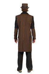 Куртка Steampunk, коричневый цвет цена и информация | Карнавальные костюмы, парики и маски | 220.lv