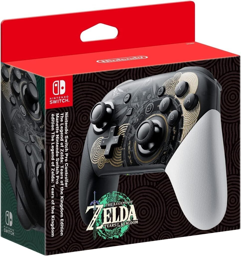 Nintendo Switch Pro Controller Zelda Tears of Kingdom LE cena un informācija | Gaming aksesuāri | 220.lv