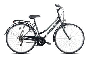 Sieviešu pilsētas velosipēds Esperia Universal 6900D TRK.50 6V Grip White (Rata izmērs: 28” Rāmja izmērs: M) cena un informācija | Velosipēdi | 220.lv