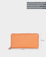 Кошелек на молнии ASTI" Braun Buffel" л.оранжевый цена и информация | Женские кошельки, держатели для карточек | 220.lv