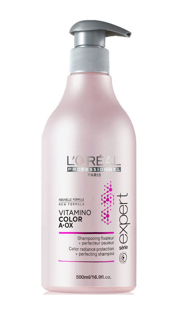Šampūns krāsotiem matiem L'Oreal Professionnel Paris Serie Expert Vitamino Color A-OX 500 ml cena un informācija | Šampūni | 220.lv