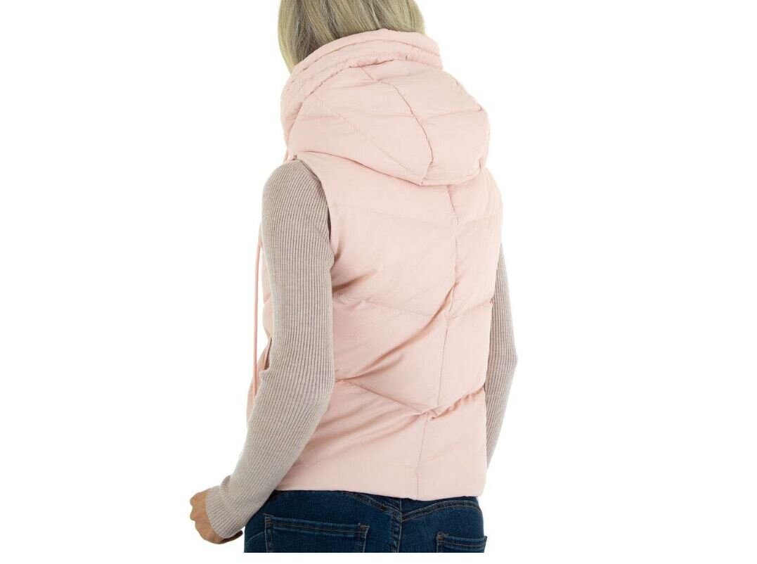 Sieviešu stepēta veste White Icy, rozā cena un informācija | Sieviešu vestes | 220.lv