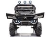 Mercedes Benz Unimog S, vienvietīgs elektromobilis bērniem, melns цена и информация | Bērnu elektroauto | 220.lv