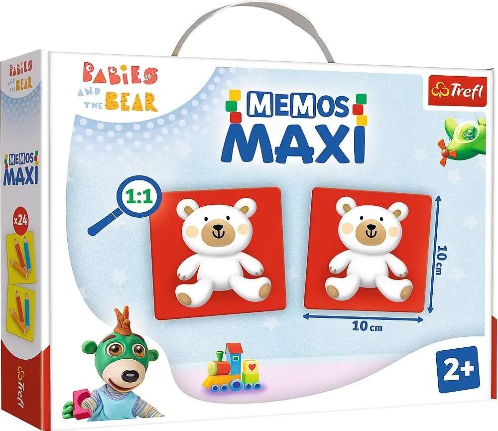 Spēļu piezīmes Maxi Bobaski un Teddy Bear cena un informācija | Galda spēles | 220.lv