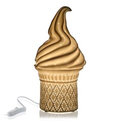 Настольная лампа Versa Ice Cream 25W Фарфор (13,7 x 27 x 13,7 cm) цена и информация | Настольные светильники | 220.lv