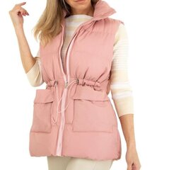 Sieviešu starpsezonas veste, White Icy, rozā цена и информация | Женские жилеты | 220.lv