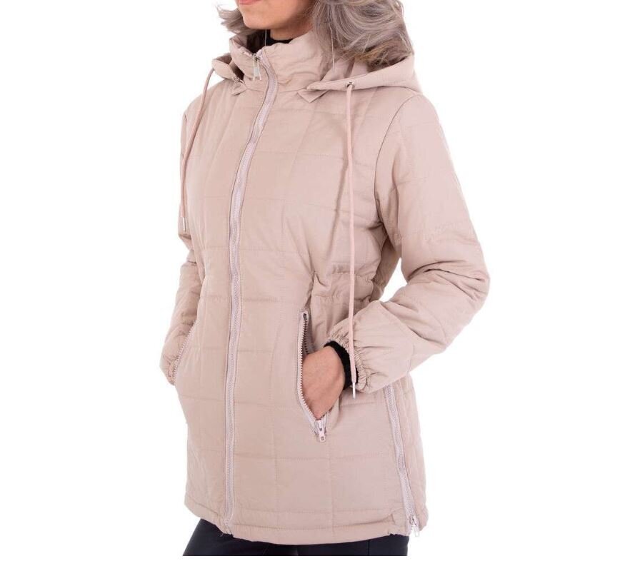Sieviešu starpsezonas jaka, White Icy, rozā cena un informācija | Sieviešu virsjakas | 220.lv