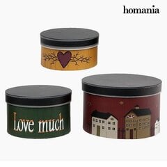 Декоративный шкафчик Homania 2687 (3 pcs) цена и информация | Ящики для вещей | 220.lv