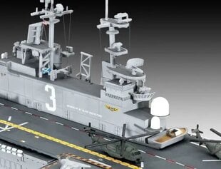 ASV Navy Assault Carrier 1/700 plastmasas modelis цена и информация | Конструкторы и кубики | 220.lv