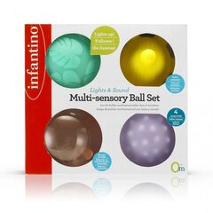 Мультисенсорные цветные шарики Infantino цена и информация | Игрушки для малышей | 220.lv