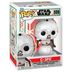 POP figūra Star Wars Holiday C-3PO cena un informācija | Datorspēļu suvenīri | 220.lv