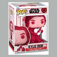 Star Wars Valentīna POP! Zvaigžņu karu vinila figūra Kylo Ren 9 cm cena un informācija | Datorspēļu suvenīri | 220.lv