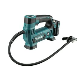 Аккумуляторный мини-компрессор Makita MP100DZ, 12 В, без аккумулятора и зарядного устройства цена и информация | Компрессоры | 220.lv