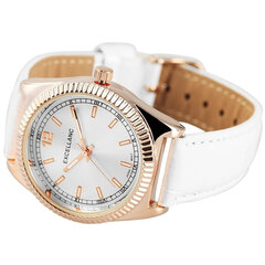 Excellanc pulkstenis ar mākslīgās ādas rokassprādzi cena un informācija | Sieviešu pulksteņi | 220.lv