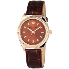 Excellanc pulkstenis ar māksīgās ādas rokassprādzi cena un informācija | Sieviešu pulksteņi | 220.lv