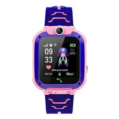 Умные Детские часы Q12 водонепроницаемые розовый цвет для девочек цена и информация | Смарт-часы (smartwatch) | 220.lv