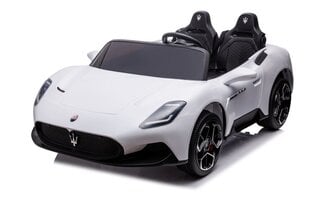 Детский электромобиль Maserati MC20 24V, белый цена и информация | Электромобили для детей | 220.lv