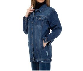 Sieviešu džinsa jaka M.Sara Denim, zila цена и информация | Женские толстовки | 220.lv