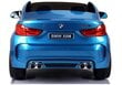 BMW X6M zilais elektromobilis bērniem cena un informācija | Bērnu elektroauto | 220.lv