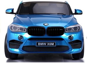 BMW X6M синий электромобиль для детей цена и информация | Электромобили для детей | 220.lv
