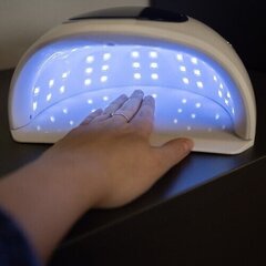 Профессиональная УФ лампа для ногтей 48 LED Beautylushh L123 цена и информация | Аппараты для маникюра и педикюра | 220.lv